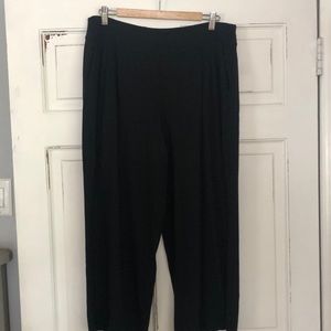 J Jill weaver black pants size L